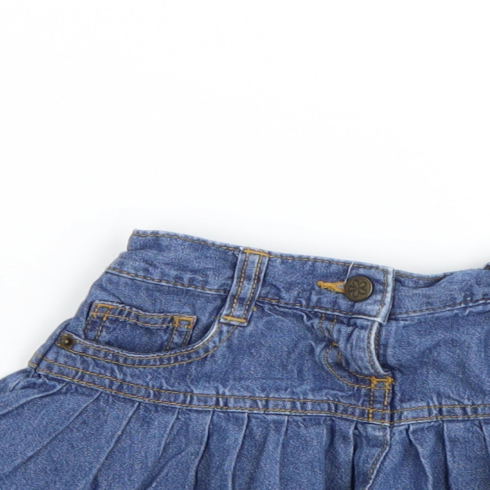 George Girls Blue   A-Line Skirt Size 3-4 Years