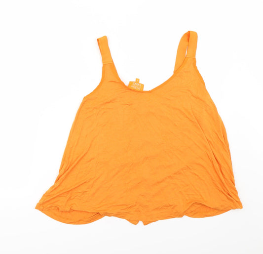Womens UK Size 8 NEXT Orange Basic Tank