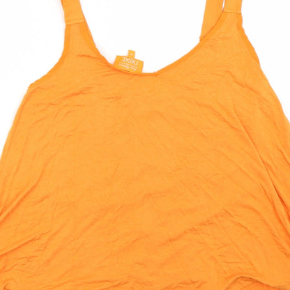 Womens UK Size 8 NEXT Orange Basic Tank