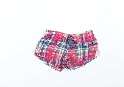 Johnnie B Girls Pink Solid  Cami Sleep Shorts Size 8 Years