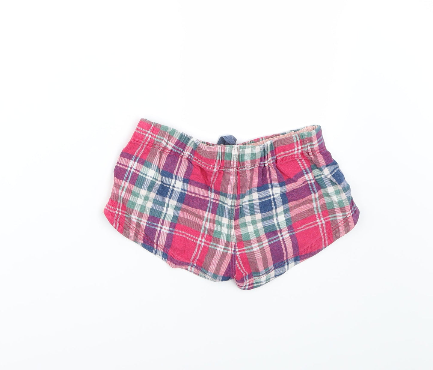 Johnnie B Girls Pink Solid  Cami Sleep Shorts Size 8 Years