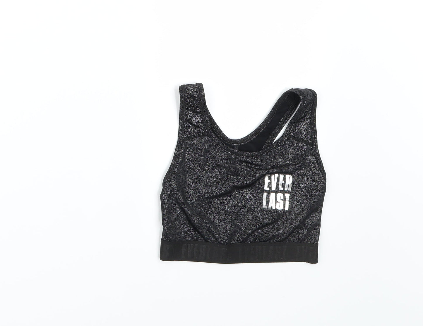 Ever last  Girls Black   Cropped Tank Size 7-8 Years