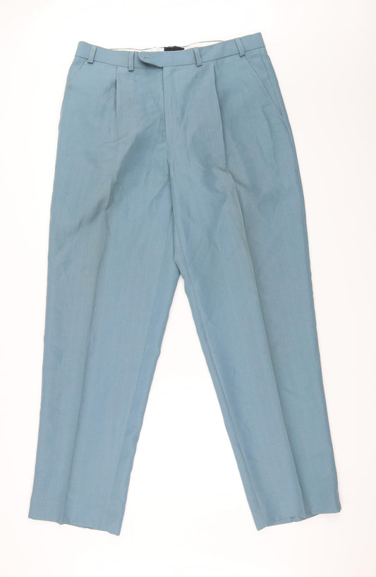 Preworn Mens Blue   Trousers  Size 36 in L33 in