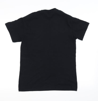 Topshop Mens Black    T-Shirt Size S