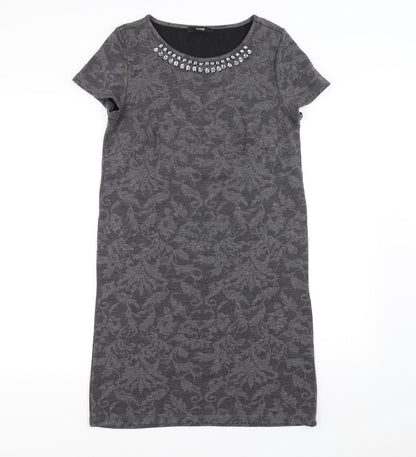 George Womens Grey   A-Line  Size 8