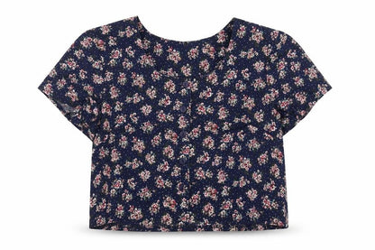 Womens UK Size 16 Nightingales Blue Basic Button-Up