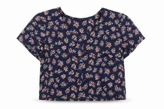 Womens UK Size 16 Nightingales Blue Basic Button-Up