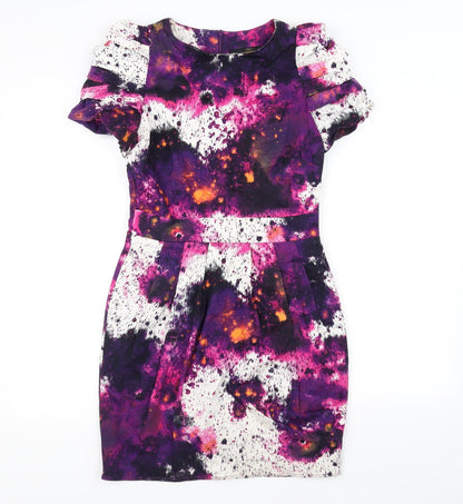 NEXT Womens Multicoloured   Fit & Flare  Size 8
