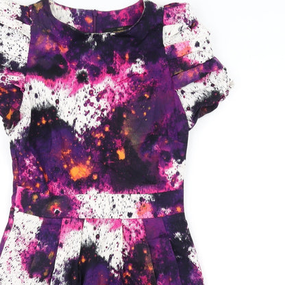 NEXT Womens Multicoloured   Fit & Flare  Size 8