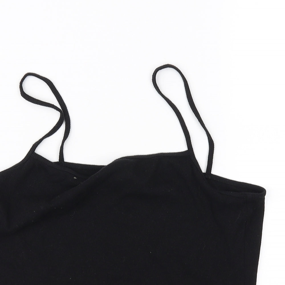 Divided Womens Black   Basic T-Shirt Size L