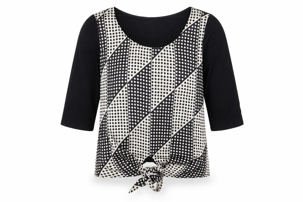 Womens UK Size S Wallis Black Basic Blouse