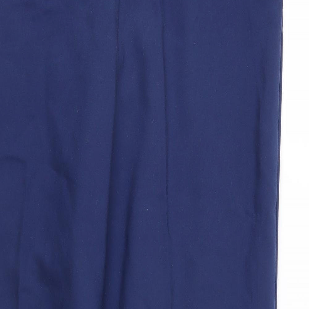 Womens UK Size M Country Collection Regular Fit  Blue Trousers