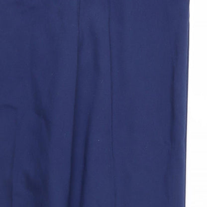 Womens UK Size M Country Collection Regular Fit  Blue Trousers