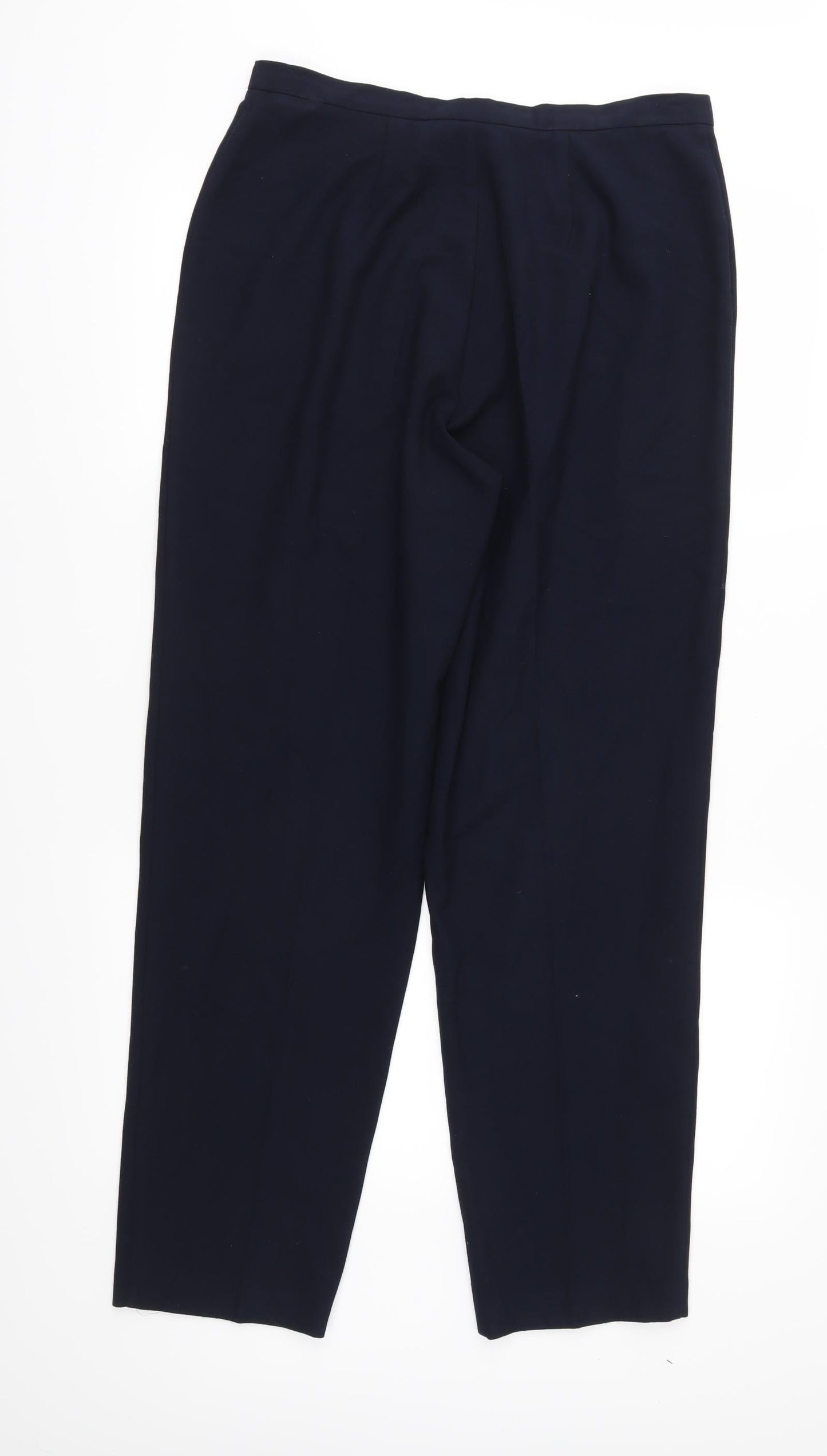 Womens UK Size 14 First Avenue Regular Fit  Blue Trousers
