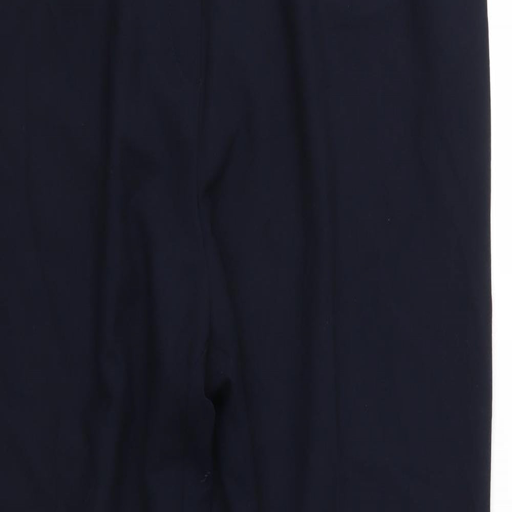 Womens UK Size 14 First Avenue Regular Fit  Blue Trousers