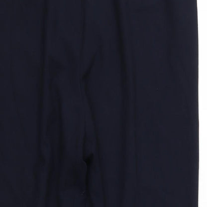 Womens UK Size 14 First Avenue Regular Fit  Blue Trousers