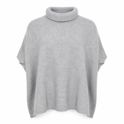 Front view of Next women’s grey knit jumper, size L