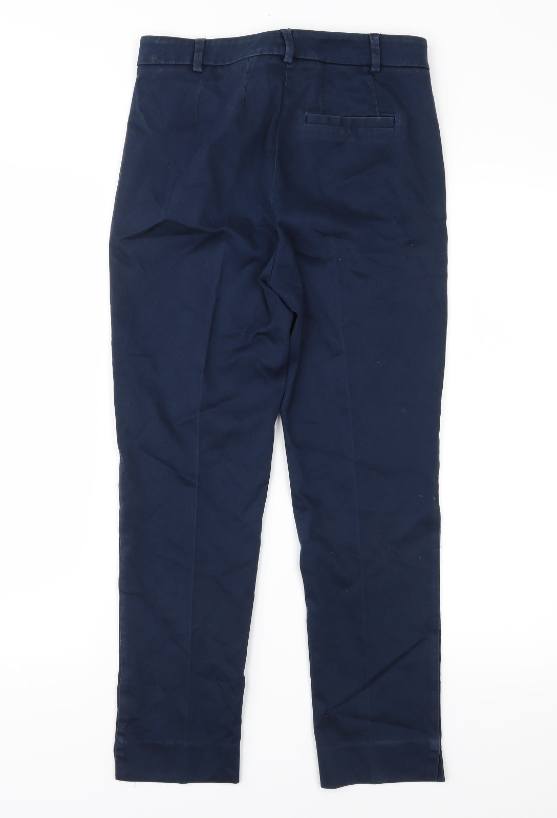 Womens UK Size 8 Marks and Spencer Regular Fit  Blue Trousers