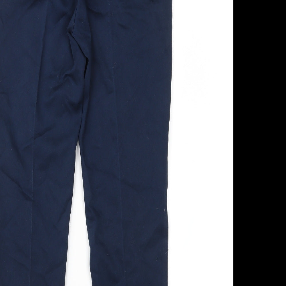 Womens UK Size 8 Marks and Spencer Regular Fit  Blue Trousers
