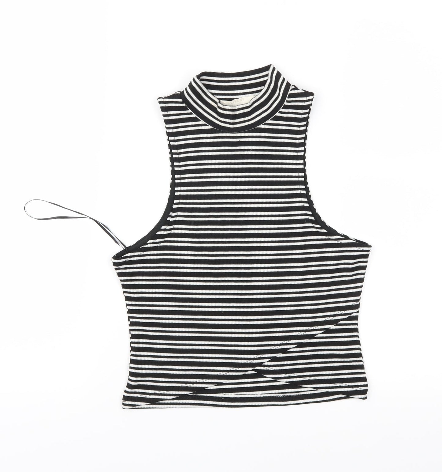 Womens UK Size M Vera & Lucy Black Basic T-Shirt