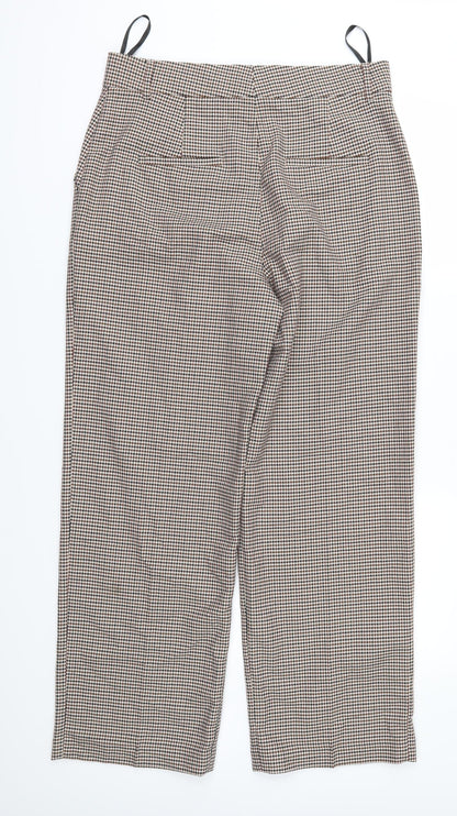 Womens UK Size 14 Marks and Spencer Regular Fit  Brown Trousers