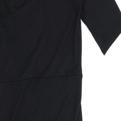 H&M Womens Black   Jumper Dress  Size XS