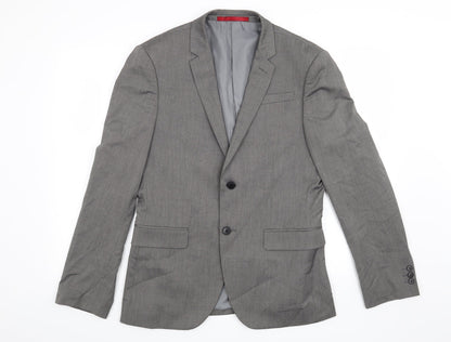 Mens UK Size 38 Marks and Spencer Regular Grey Suit Jacket