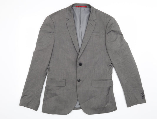 Mens UK Size 38 Marks and Spencer Regular Grey Suit Jacket