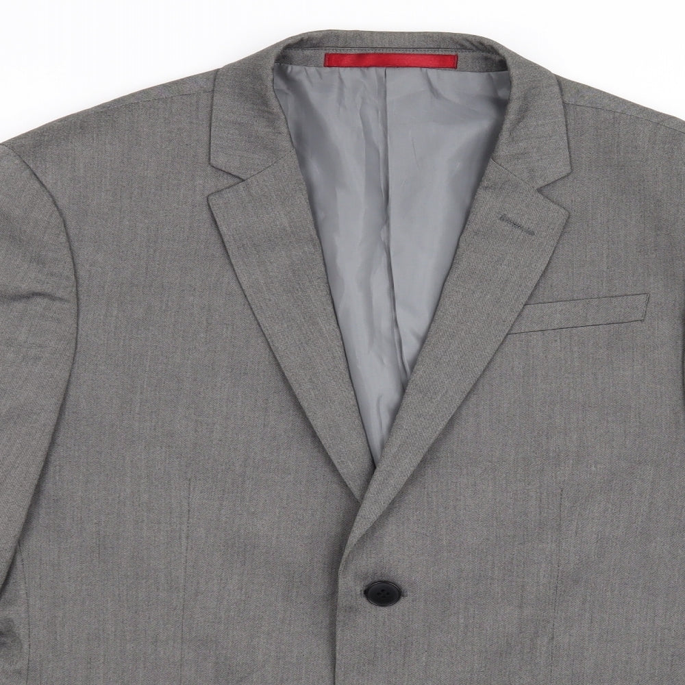 Mens UK Size 38 Marks and Spencer Regular Grey Suit Jacket