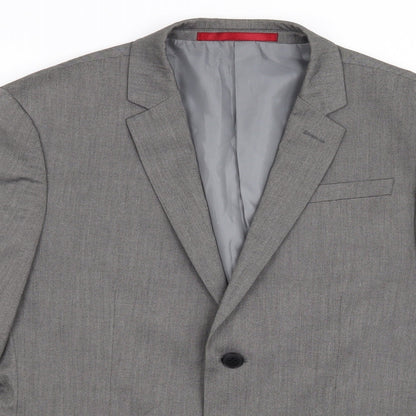 Mens UK Size 38 Marks and Spencer Regular Grey Suit Jacket