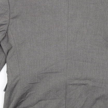 Mens UK Size 38 Marks and Spencer Regular Grey Suit Jacket