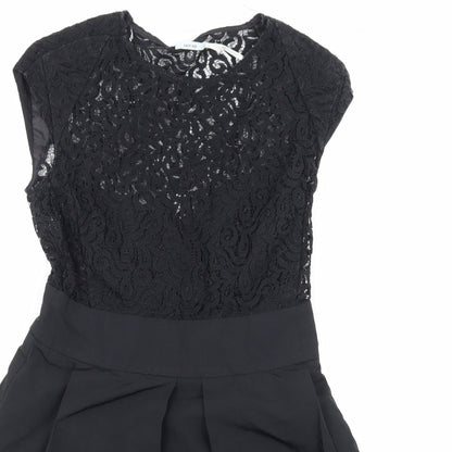 Kimchi Blue Womens Black   Skater Dress  Size S