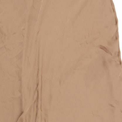 Marks and Spencer Womens Brown   A-Line Skirt Size 24