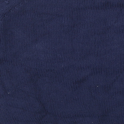 Part Two Womens Blue  Knit Pullover Jumper Size S