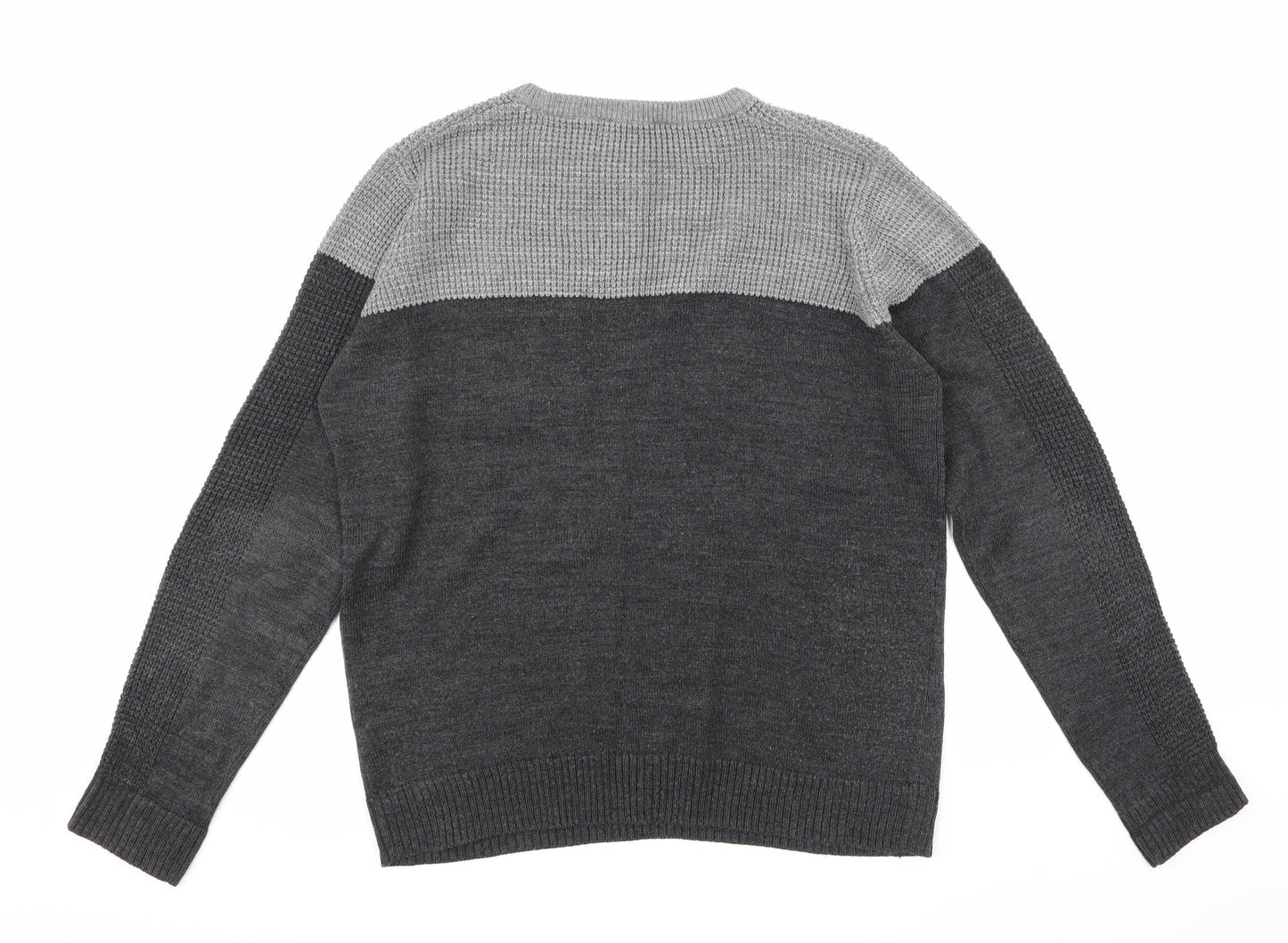 Cedar Wood State Mens Grey  Knit Pullover Jumper Size XL