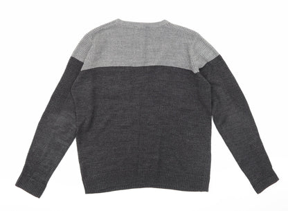 Cedar Wood State Mens Grey  Knit Pullover Jumper Size XL