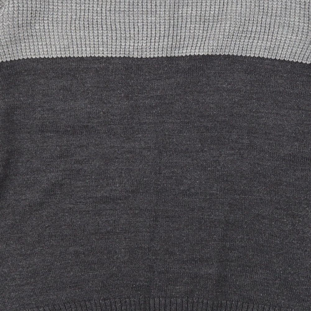 Cedar Wood State Mens Grey  Knit Pullover Jumper Size XL