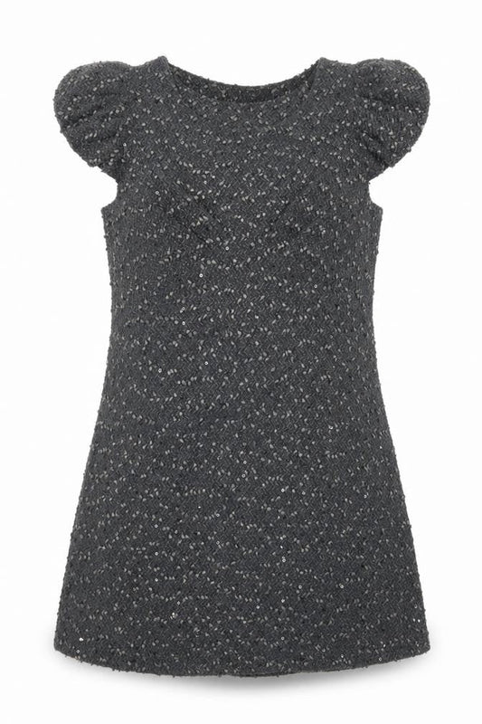Front view of Yumi women’s green a-line, size S