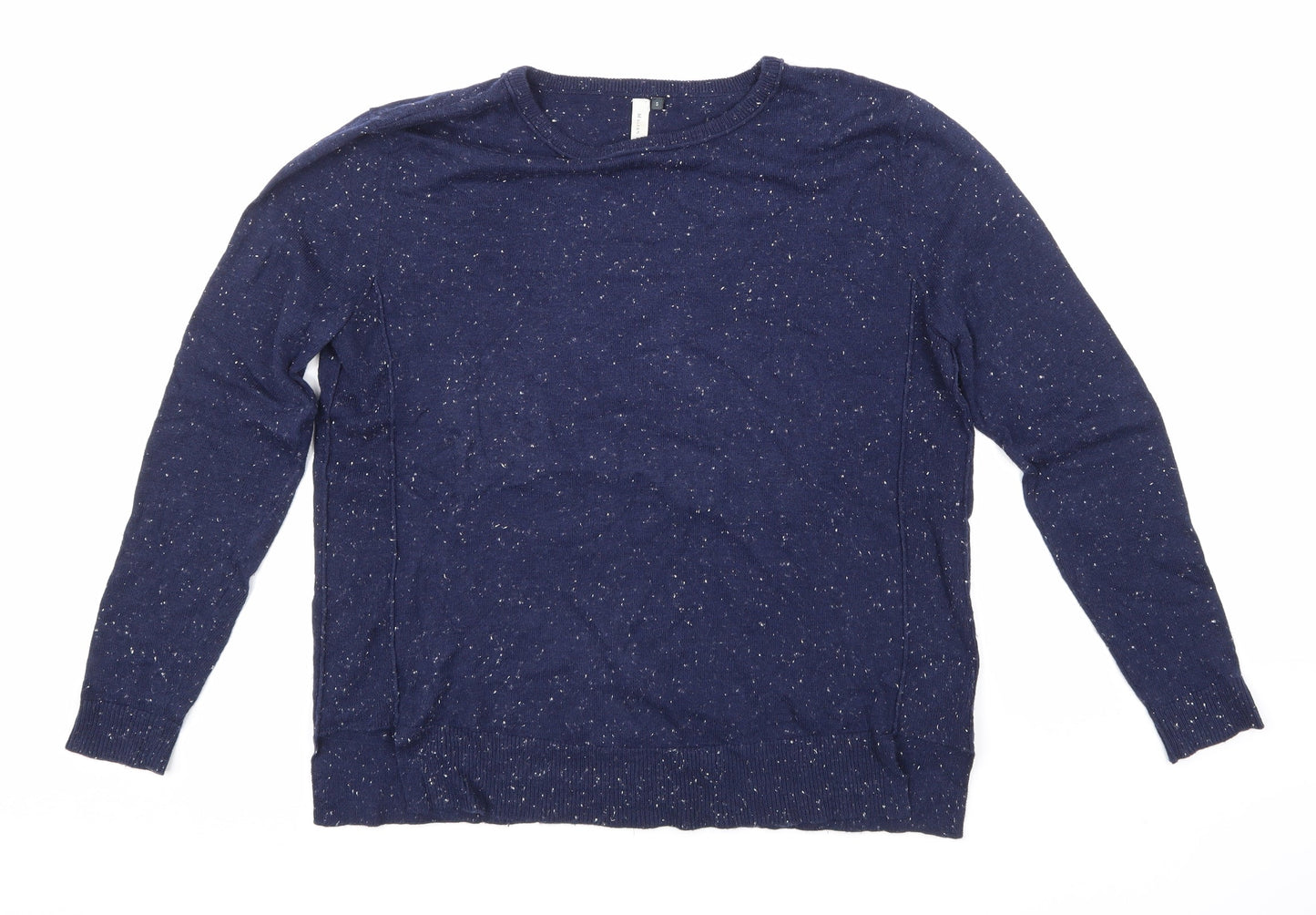 Maison De Nimes Womens Blue  Knit Pullover Jumper Size S