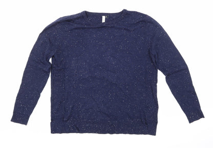 Maison De Nimes Womens Blue  Knit Pullover Jumper Size S