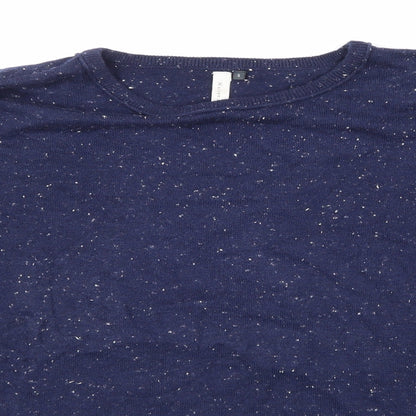 Maison De Nimes Womens Blue  Knit Pullover Jumper Size S