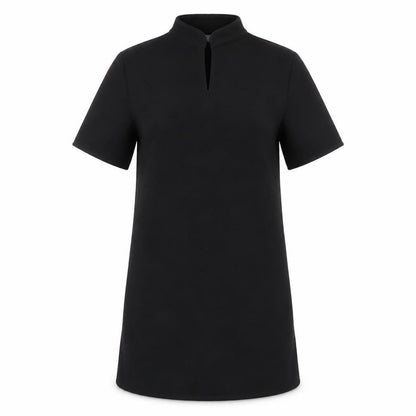 Front view of Forever U women’s black a-line, size S