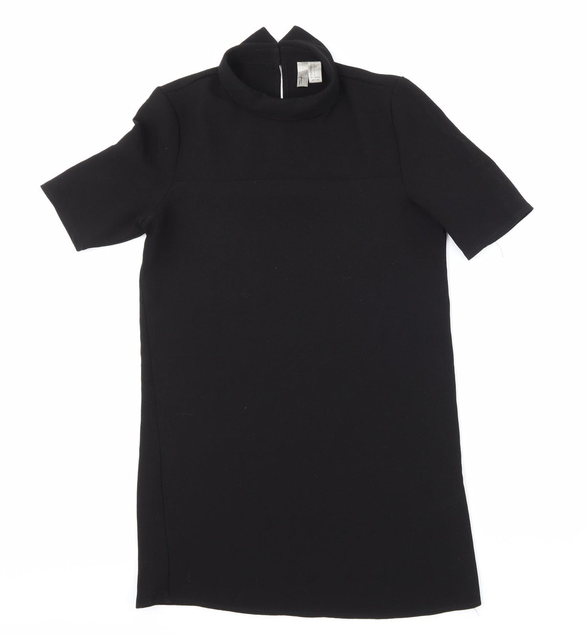 Back view of Forever U women’s black a-line, size S
