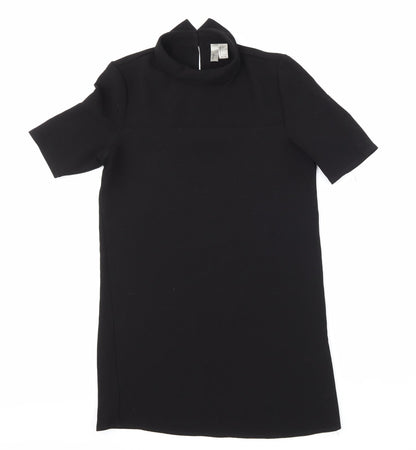 Back view of Forever U women’s black a-line, size S