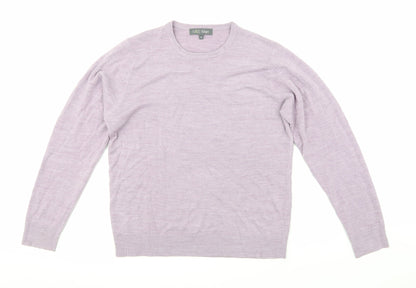 Marks and Spencer Mens Purple   Pullover Jumper Size M