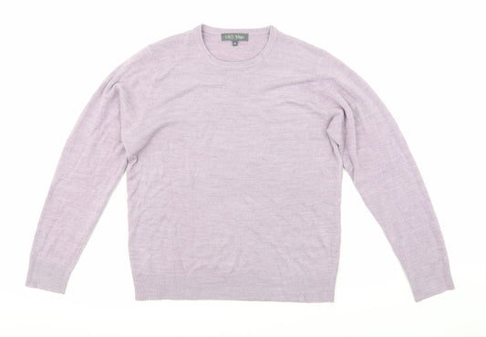 Marks and Spencer Mens Purple   Pullover Jumper Size M
