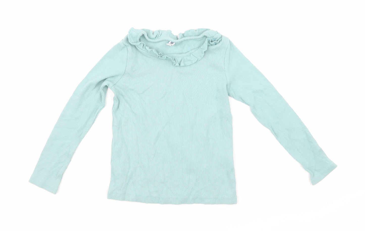 Uniqlo Girls Blue   Basic T-Shirt Size 5-6 Years