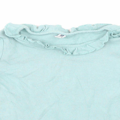 Uniqlo Girls Blue   Basic T-Shirt Size 5-6 Years
