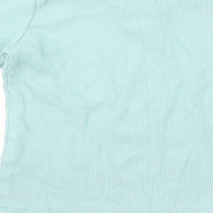 Uniqlo Girls Blue   Basic T-Shirt Size 5-6 Years