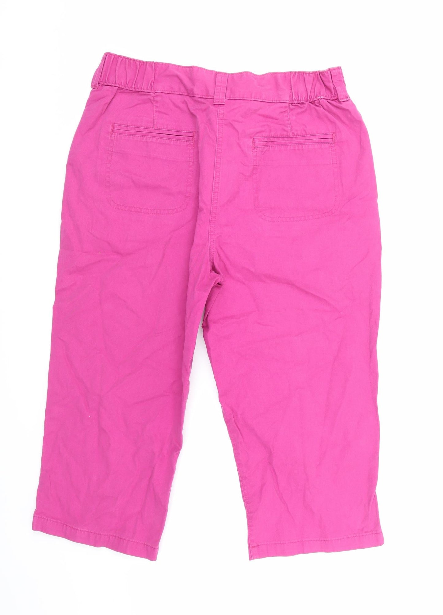 Womens UK Size 14 Marks and Spencer Regular Fit  Purple Trousers